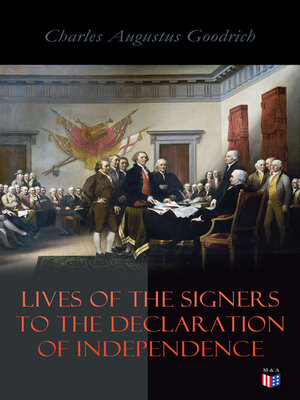 cover image of Lives of the Signers to the Declaration of Independence